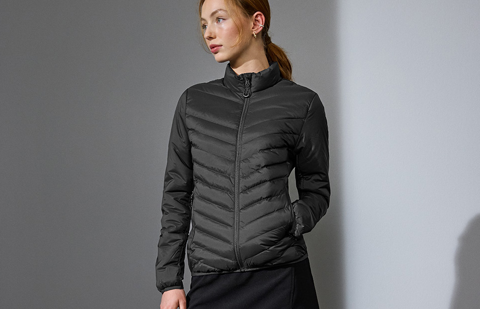 Polsterdatud jope | stretch | naised