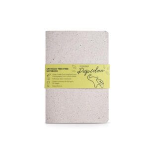 A5 märkmik elevantide orgaanilise materjalist kaanega / Pupidoo