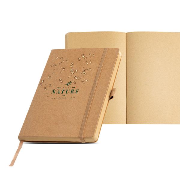 A5 märkmik veekindla paberist kaanega ja jõupaberist lehtedega / Washy