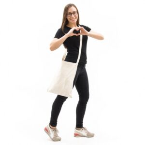 Pika käepidemega puuvillane kott, 140 g/m2, LOJA